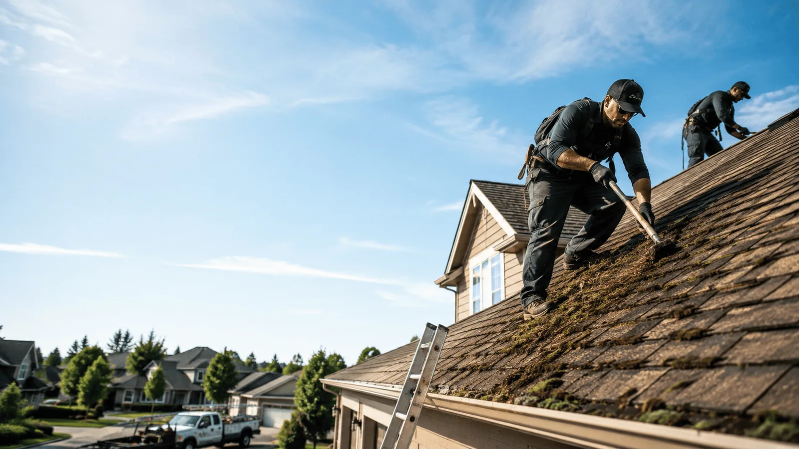 Roof Moss Removal in Westville, IL near me